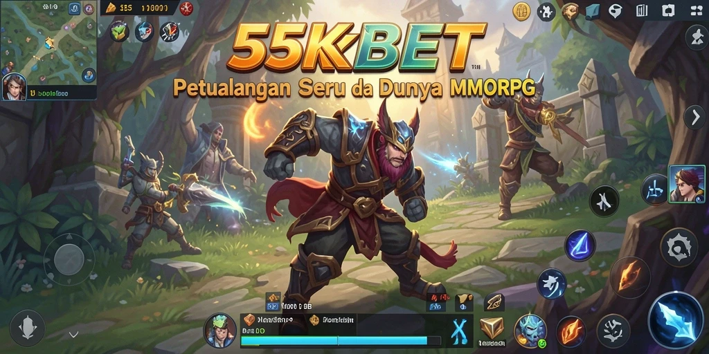 Gameplay seru di dunia petualangan 55KBET yang memikat.
