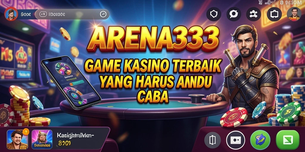 Tampilan gameplay seru dari ARENA333 yang menjanjikan kesenangan.