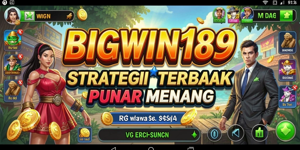 Tangkapan layar utama BIGWIN189 menunjukkan aksi strategis yang mendebarkan.
