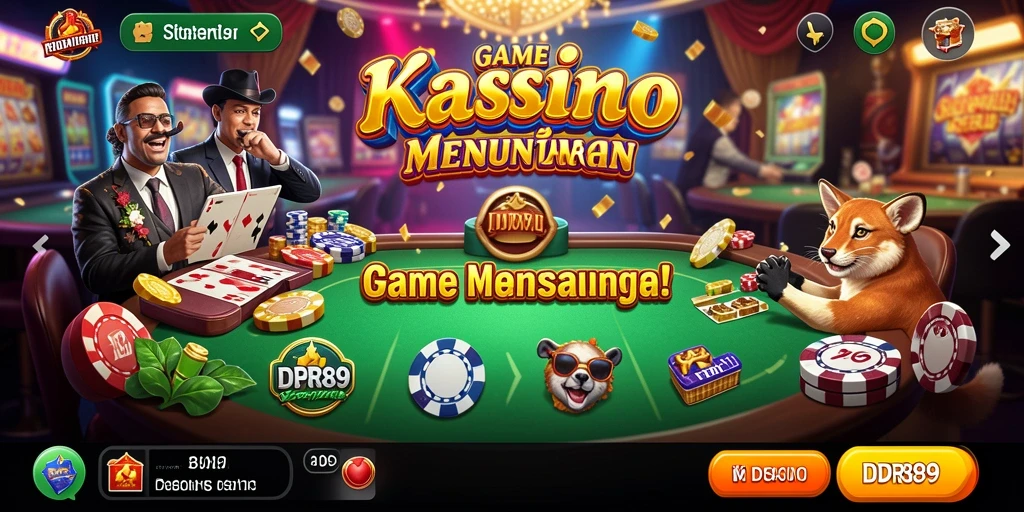 Tampilan gameplay menarik dari IDR89 dengan fitur Kasino.