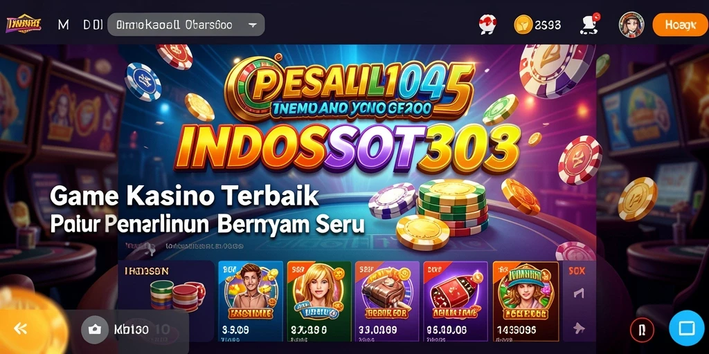 Tampilan menarik dari gameplay INDOSLOT303 yang memukau.