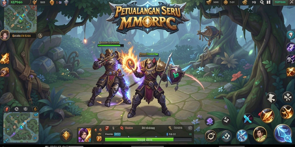 Screenshot gameplay KEPO66 menampilkan petualangan seru dalam dunia MMORPG.