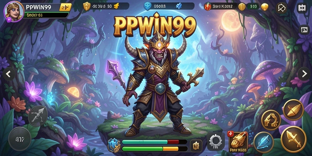 Tampilan gameplay PPWIN99 yang epik di dunia petualangan.