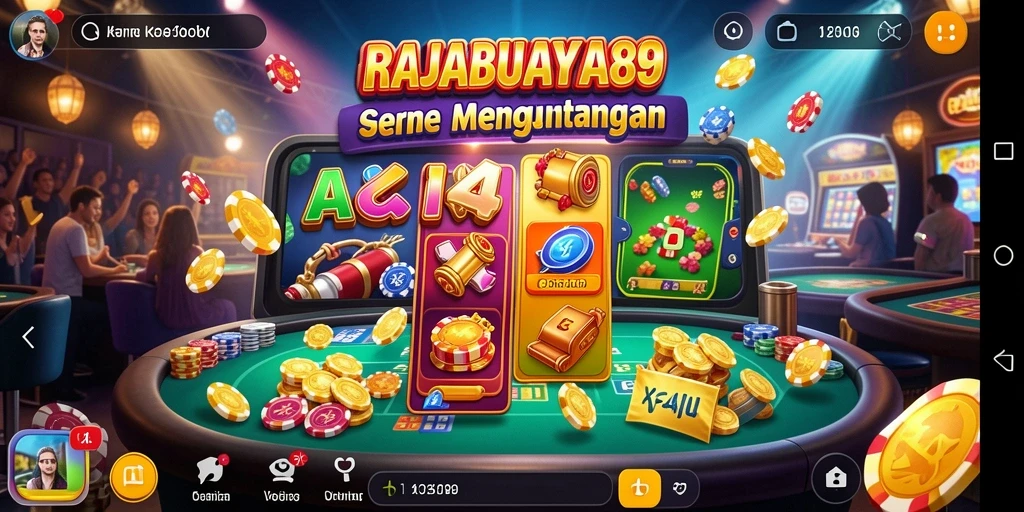 Tampilan menarik dari gameplay Kasino RAJABUAYA89 yang mengasyikkan.