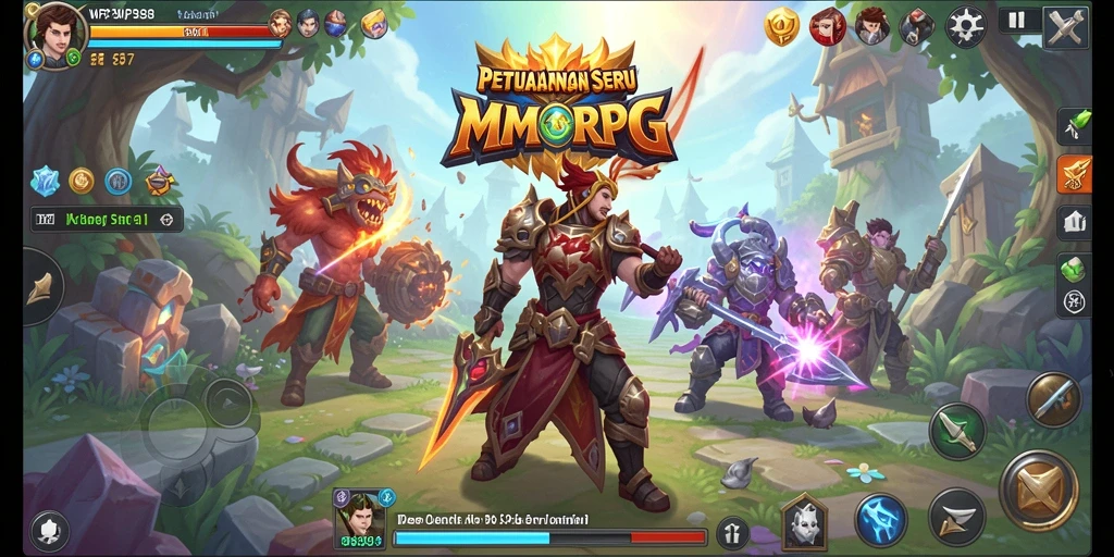 Tampilan gameplay seru di WP888 dengan aksi pertempuran yang dinamis.
